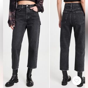 AGOLDE | 90s Crop Mid Rise Straight Jeans